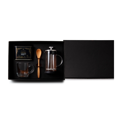 KIT SANTA MONICA CHÁ DE CASCA DE CAFÉ C/ PRENSA FRANCESA-KT-9062K