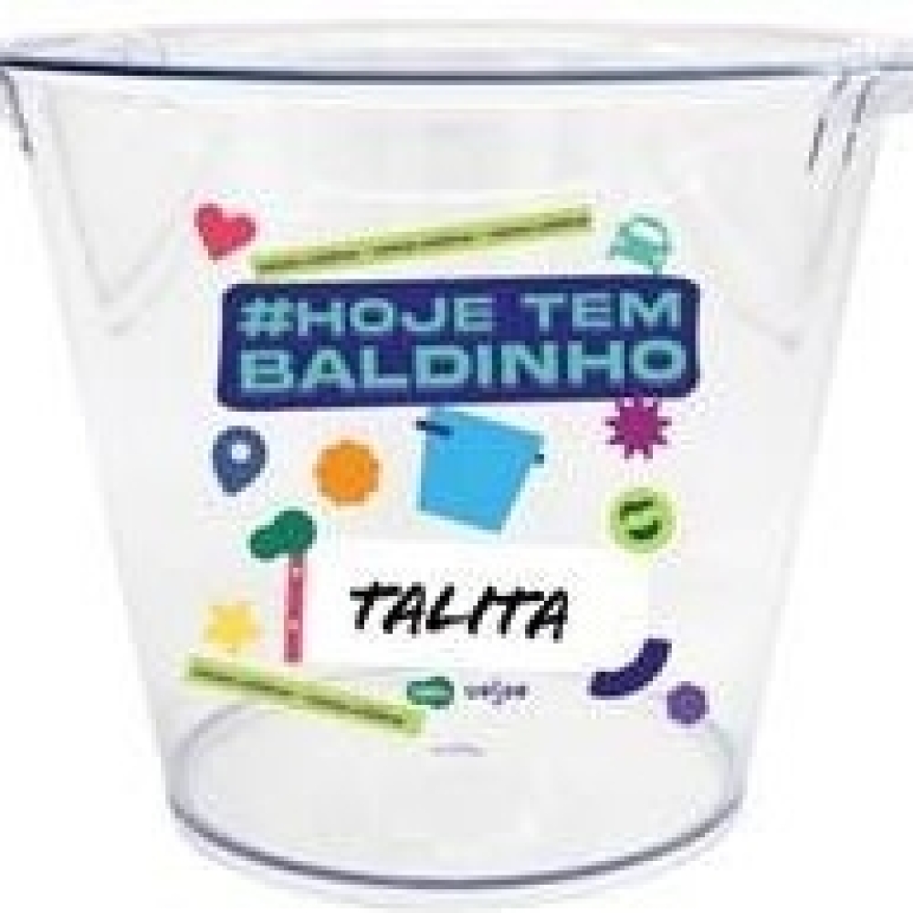 Balde de Acrílico - 5L -BDA5L 