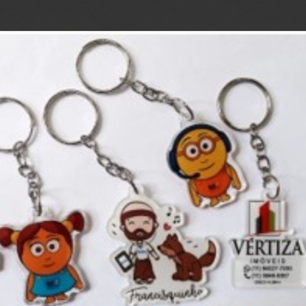 Chaveiro Acrílico