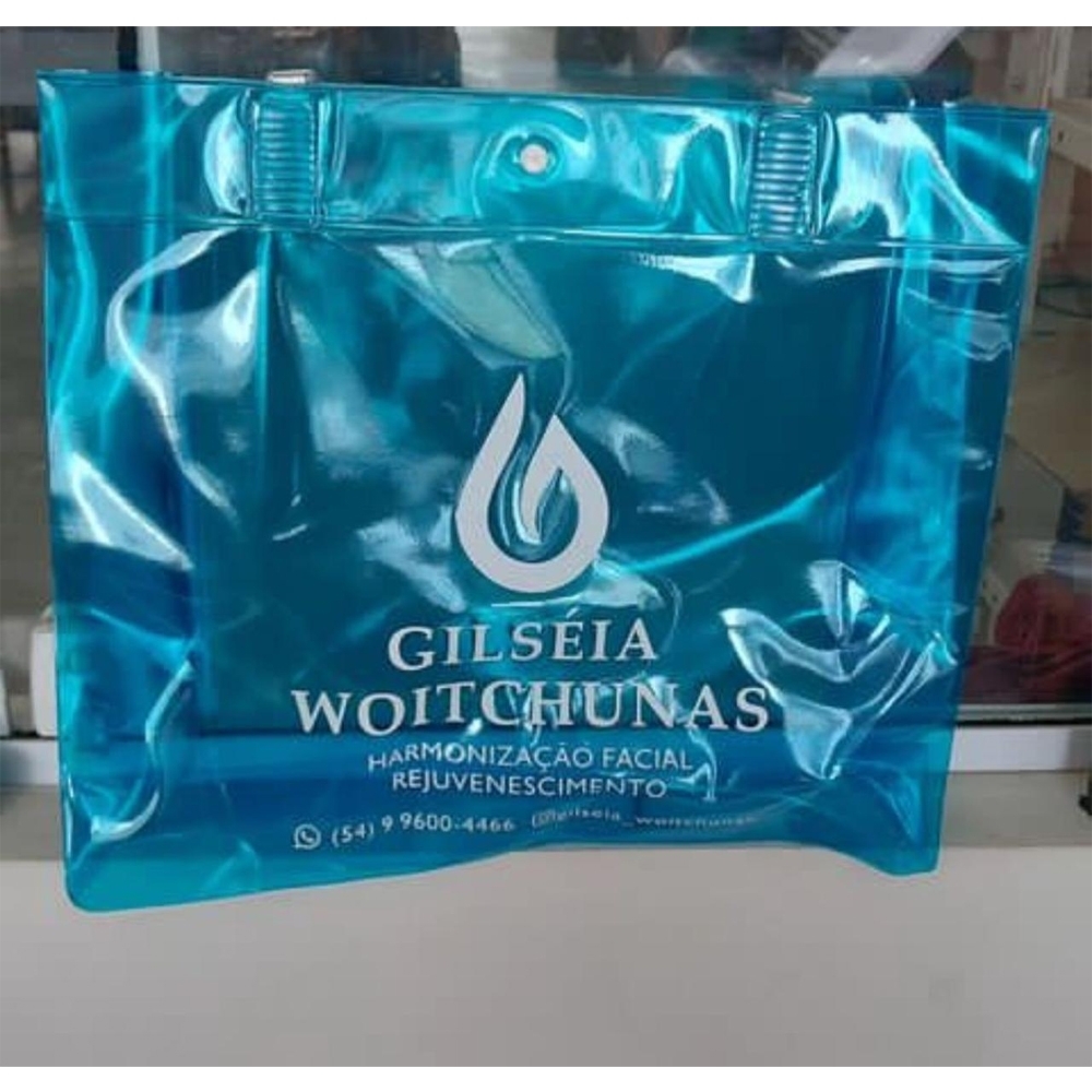 Sacola em PVC Cristal-SPVCC